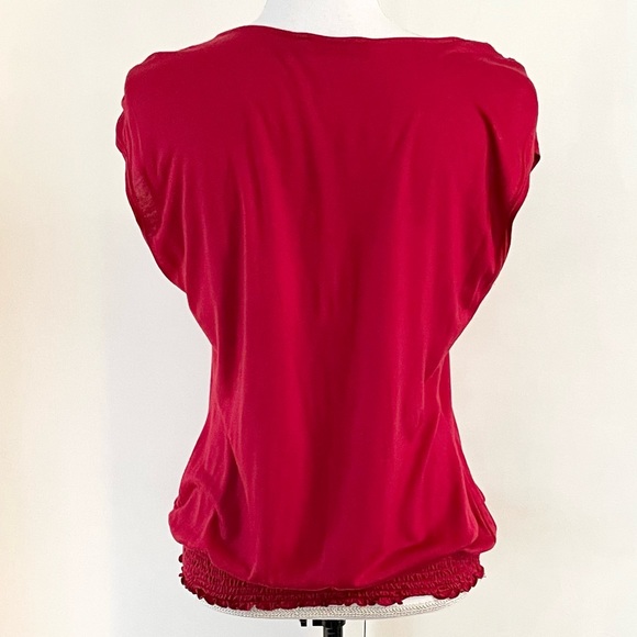 Women’s OUTBACK RED Short Sleeve Scoop Neck Top Size M - Picture 8 of 13